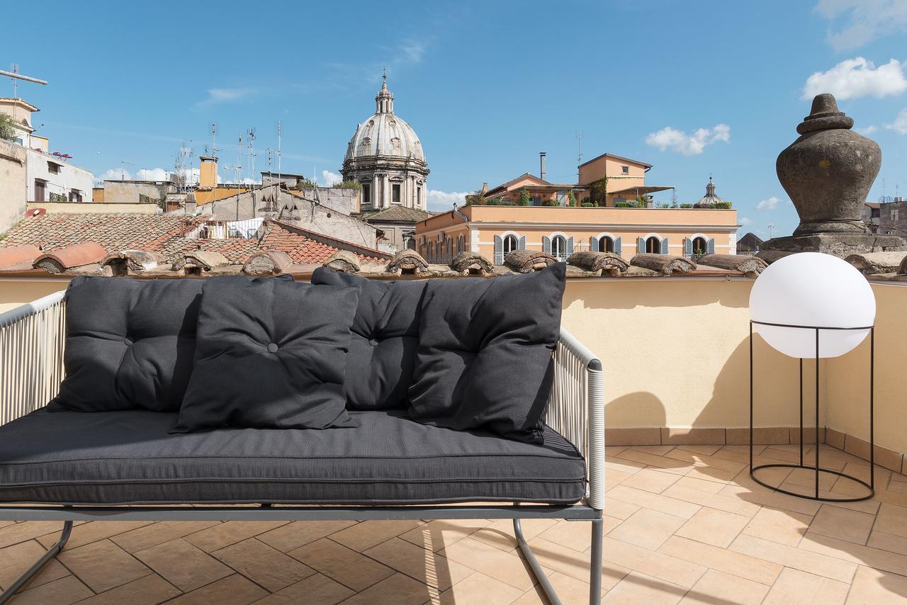 Cs Campo De'Fiori - Navona Amazing Terrace Apartment Рим Экстерьер фото